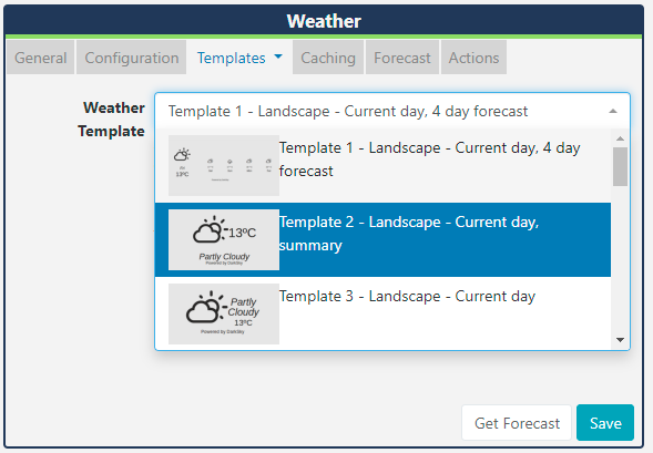 Weather Preset Templates